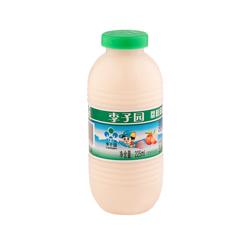 荔枝风味乳饮料，单瓶净含量225ml